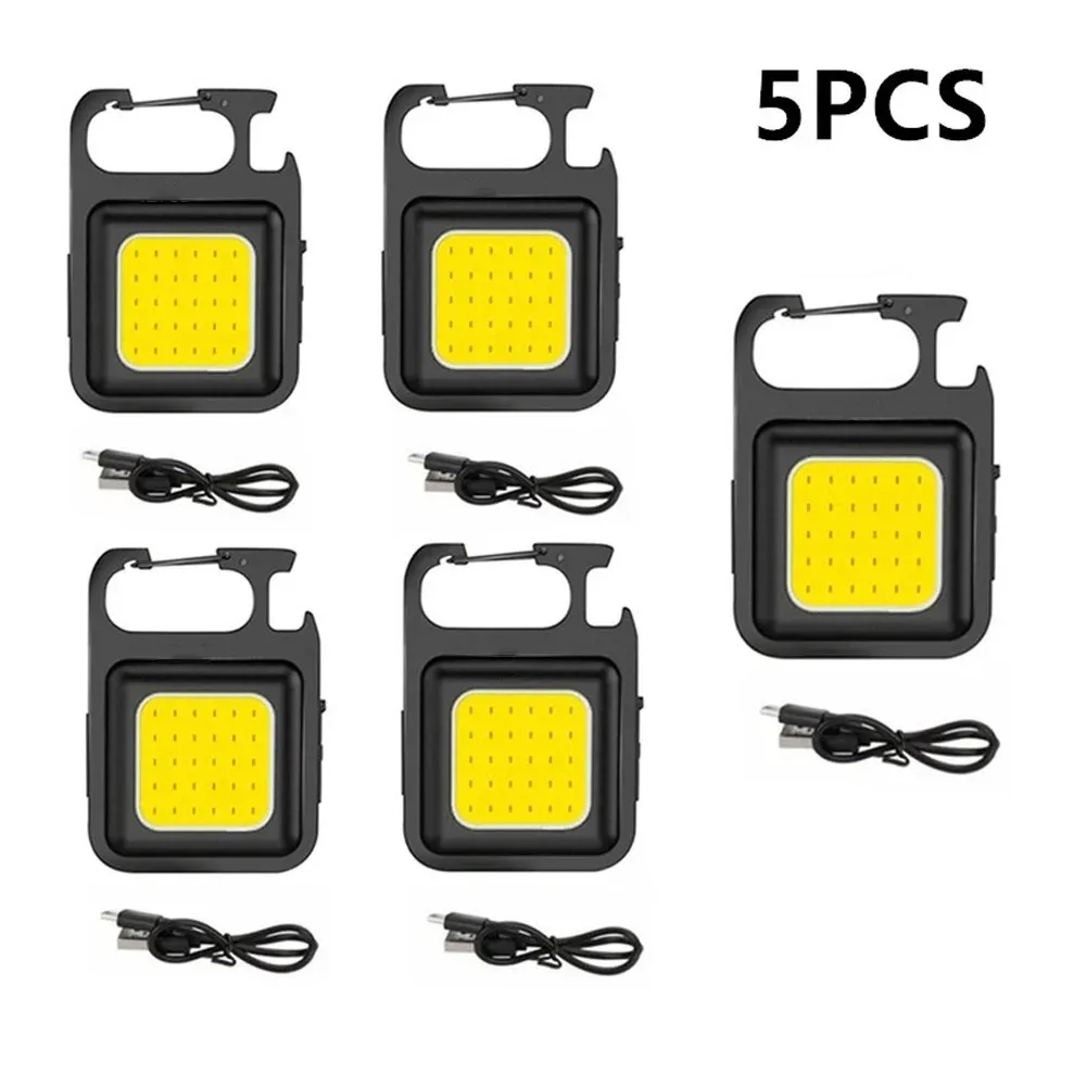 

Перезаряжаемый светодиодный фонарик COB с магнитом