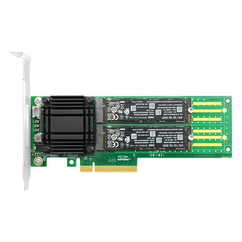 

Pcie3.0 x8x16 expansion 2 ports 4 ports M2 plx8747 22110 transfer