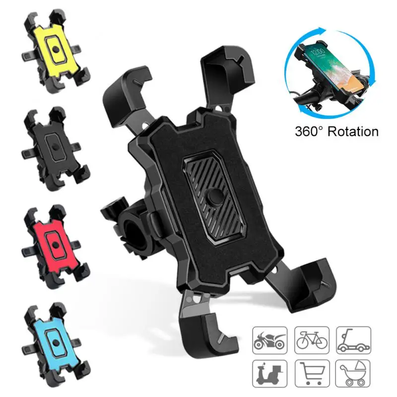 

Durable Shockproof Bike Phone Holder Multi-scenario Use Phone Bracket Cycling Accessories Bicycle Phone Racks Cycling Practical