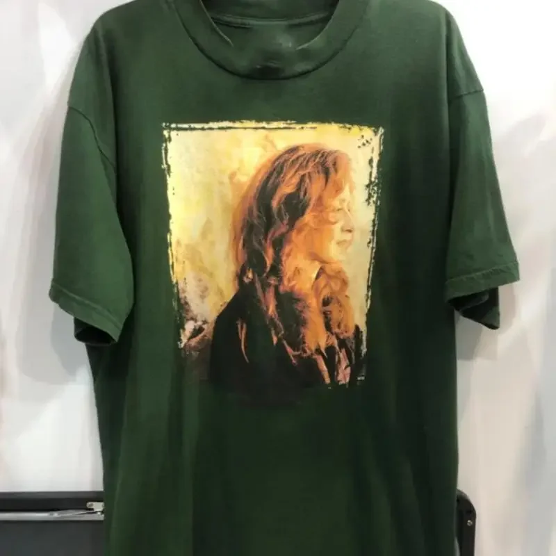Фото Футболка Bonnie Raitt Fundamental Green, хлопок, размер S, 2345Xl, Bt446 №1