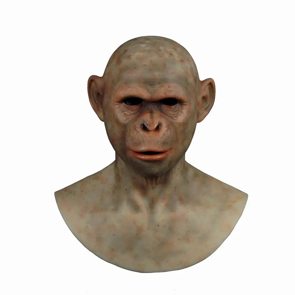 

silicone realistic full face Props Male fetish real skin Halloween Masquerade Party Full Head masks Cosplay