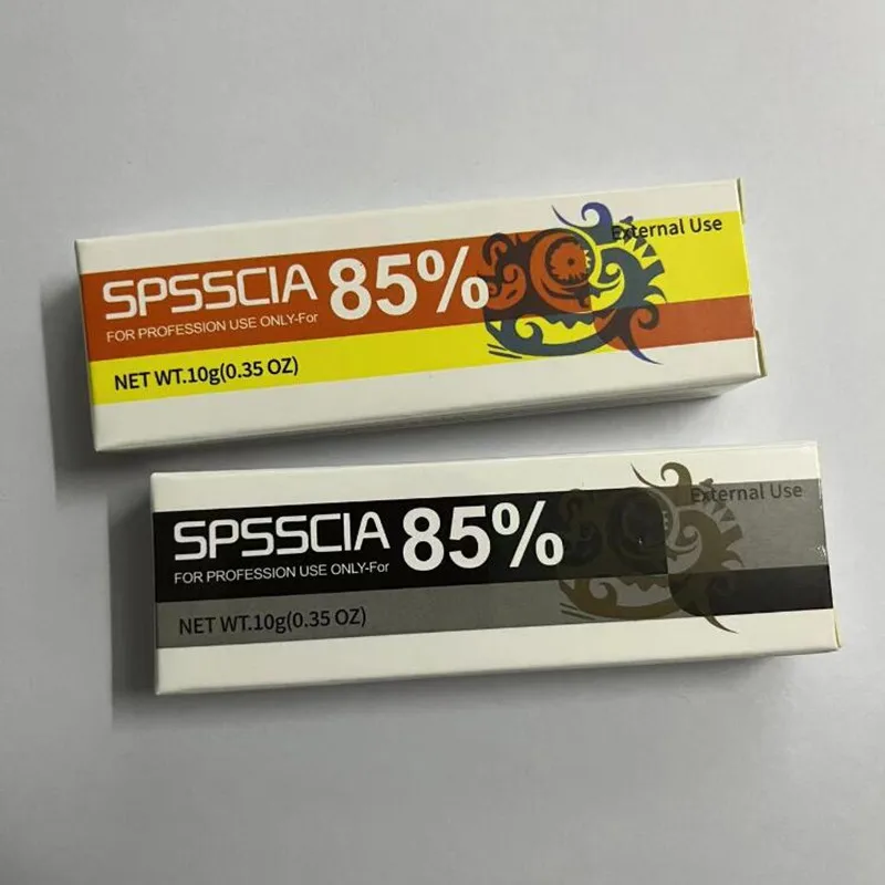New Arrival 85% Spsscia Tattoo Cream Before Permanent Makeup Microblading Eyebrow Lips Body Skin 10g