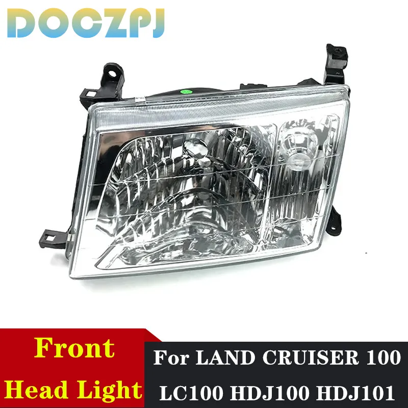 

Car Front Bumper Driving Headlights Head Lamp For LAND CRUISER 100 LC100 HDJ100 HDJ101 HZJ105 FZJ100 4500 4700 1998~2005 No Bulb