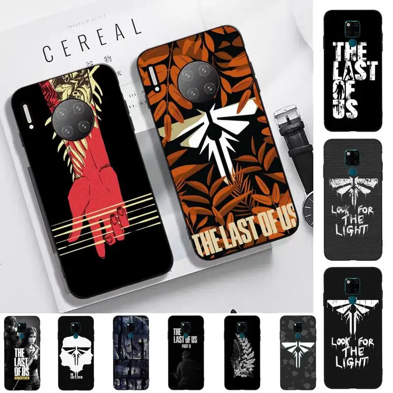 

The Last Of Us game Phone Case for Huawei Mate 20 10 9 40 30 lite pro X Nova 2 3i 7se cover