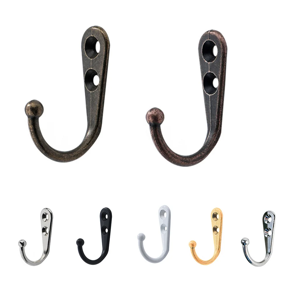 

Vintage Style Clothes Hook Living Room Bedroom Kitchen Towel Hanger Hats Wall Door Hanging Holder Hardware Bronze