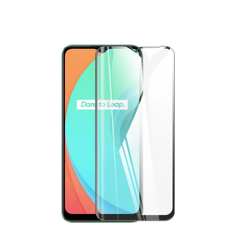 

Защитное стекло с черными краями для OPPO Realme C20, C21, C25