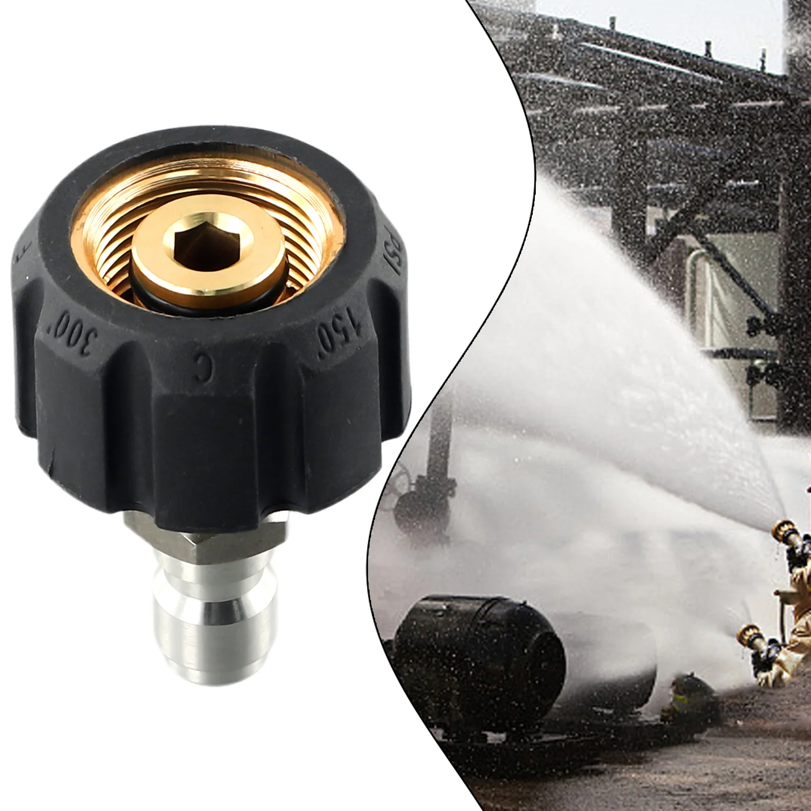 Новый быстроразъемный фитинг MJJC 1/4 дюйма для садовых шлангов