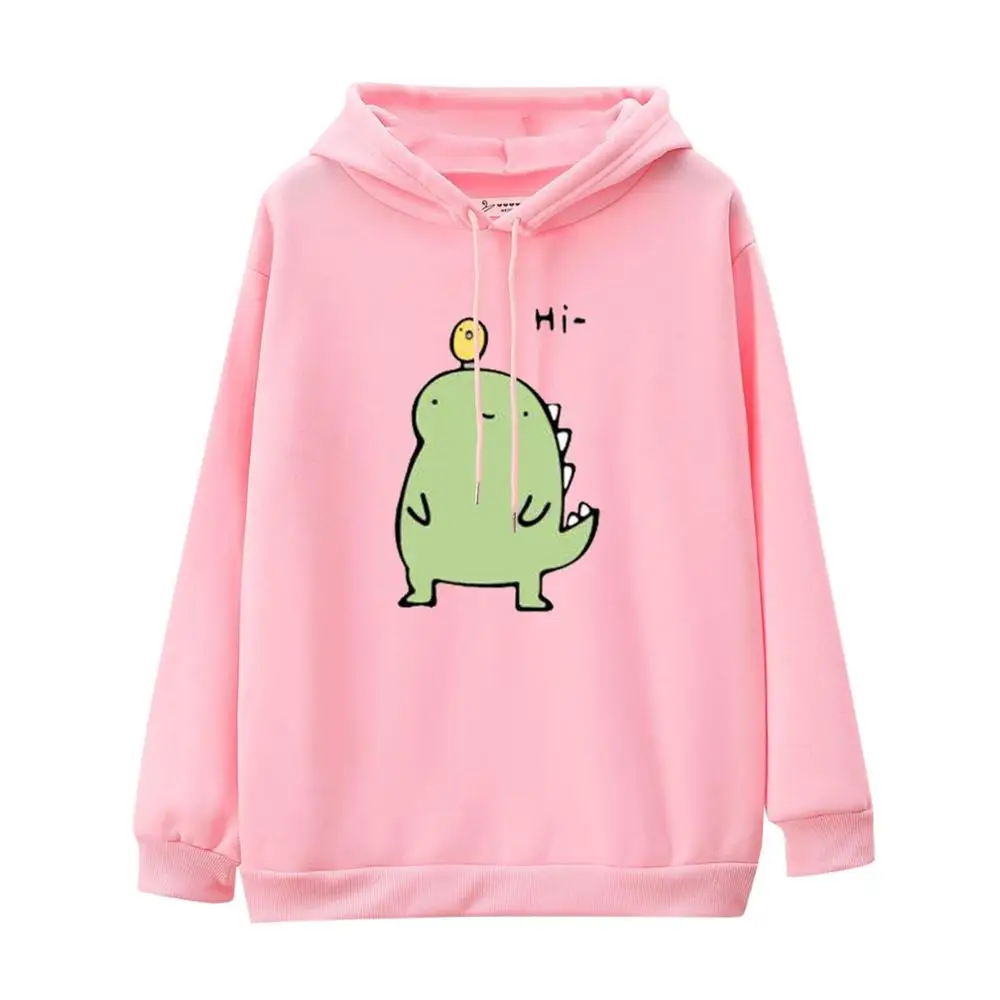 

Cartoon Print Funny Hoodies Hooded Sweatshirt Tops 2021 Winter Long Sleeve Casual Long Sleeve Kawaii Clothes