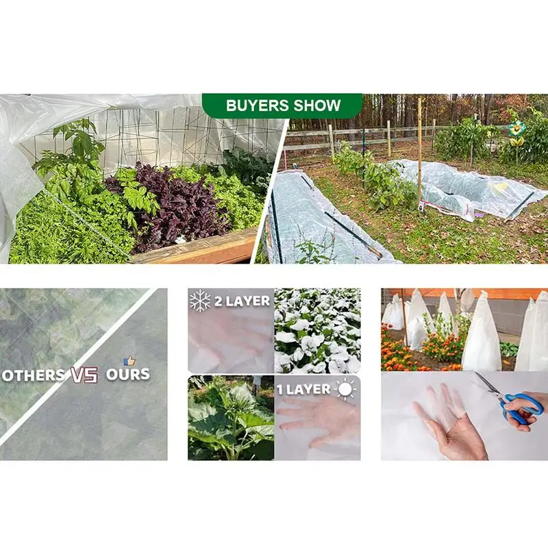 Зимнее защитное одеяло с защитой от замерзания растений защитная пленка