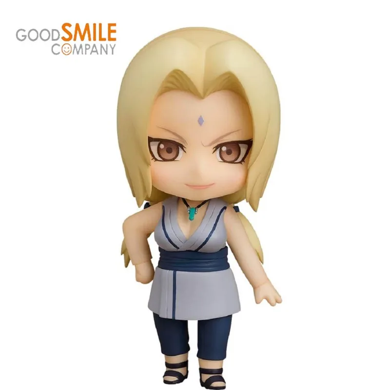 

Оригинальные фигурки героев аниме «Хорошая Улыбка» Tsunade Nendoroid No.1008, версия Q Наруто, в коробке, искусственные украшения, подарок