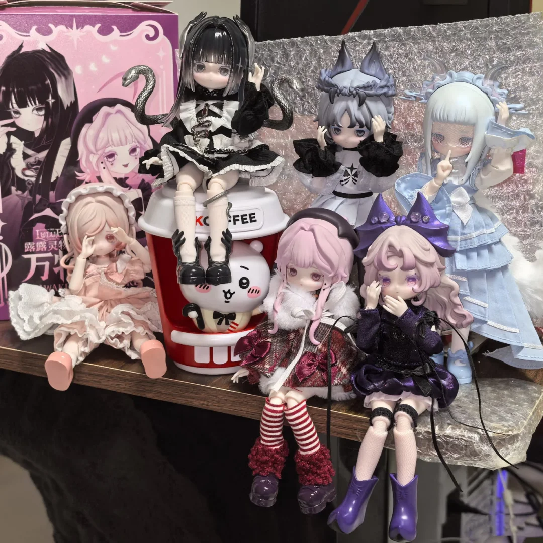 Фото Коллекционная кукла BJD 1/8 Luluelf Story Blind Box Mystery Box, серия Lolita Awaking Nature, декор для рабочего стола, индивидуальный подарок для женщин №4