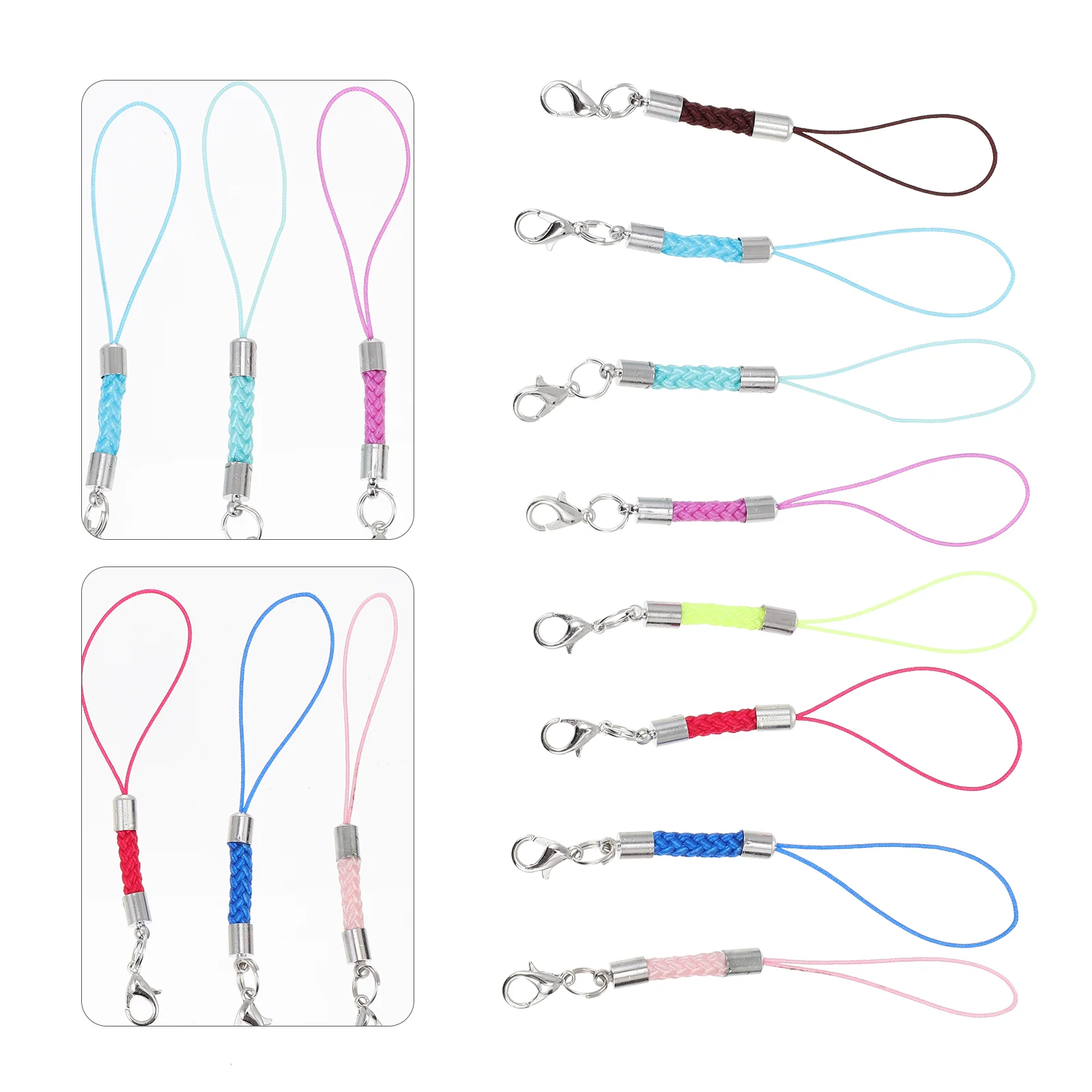 

40Pcs Creative Phone Camera Hanging Rope Practical Anti-lost Cellphone Lanyard