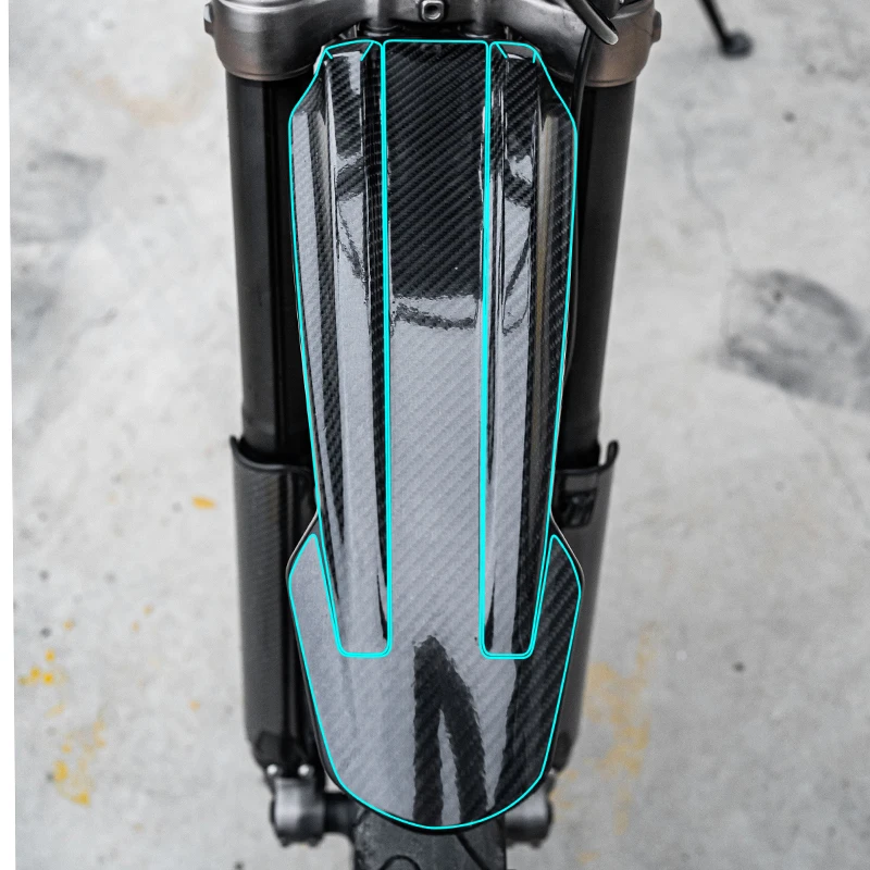 Для Surron Light bee X S мотоциклетные наклейки на обтекатель из углеродного волокна