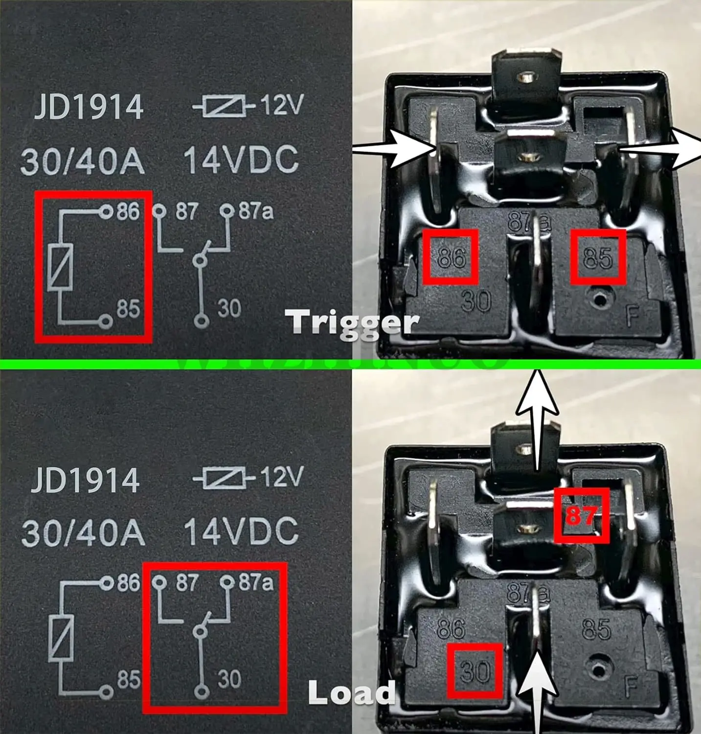 JD1914 реле 12 в 40 А 5-контактное автомобильное реле 584416 586147 586224 для Johnson evinгруб прохладная морская корпора (art.: 3920c8bce4bb6) - 3920c8bce4bb6