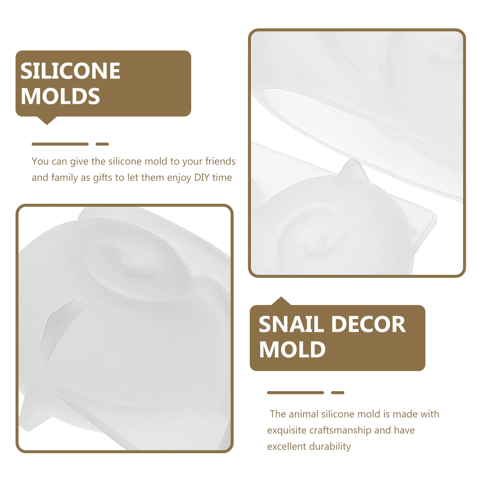 2 шт. форма для орнамента в виде животных улиток силиконовые формы смолы кулон