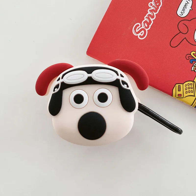 

Wallace&Gromit Silicone New Cute Cartoon earphone Case for Samsung Galaxy Buds2 pro/Buds2/Buds Pro/buds Live Charging bag