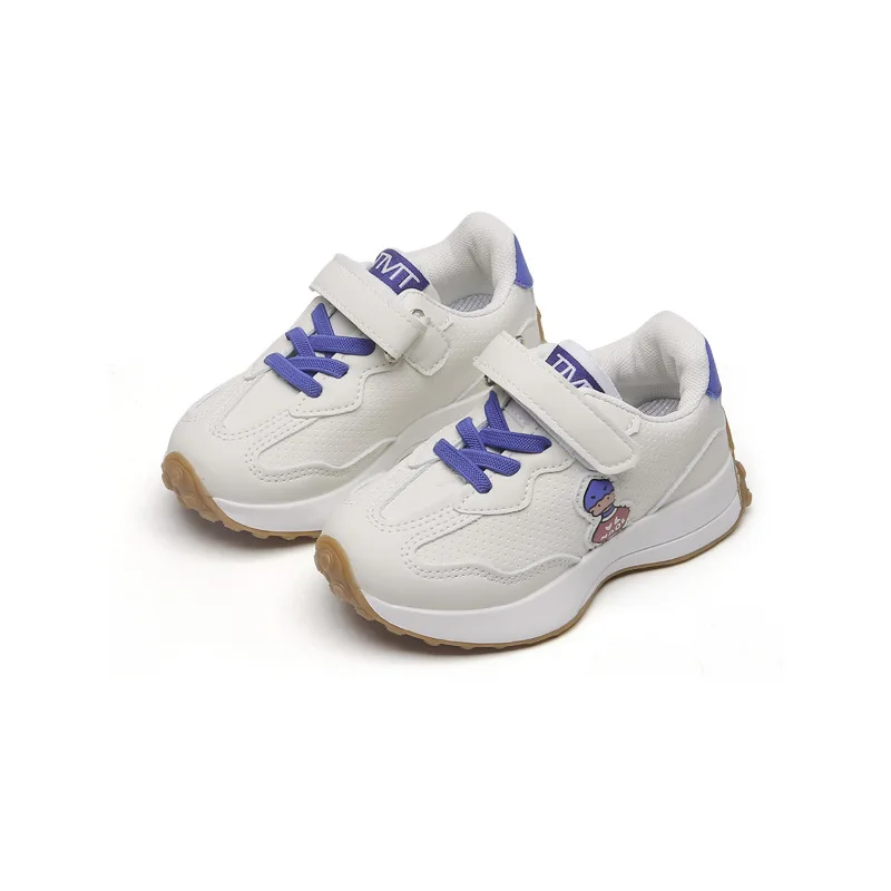 

Children Sports Shoes 2022 Spring Autumn Girls Cartoon Duck Sneakers Cute Boys Simple Breathable Casual Running Shoes Leather
