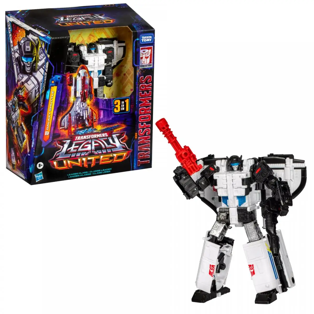 Фото Игрушки-трансформеры Legacy United Leader Class Galaxy Shuttle 7,5-дюймовая фигурка Коллекционная модель игрушки в подарок №2