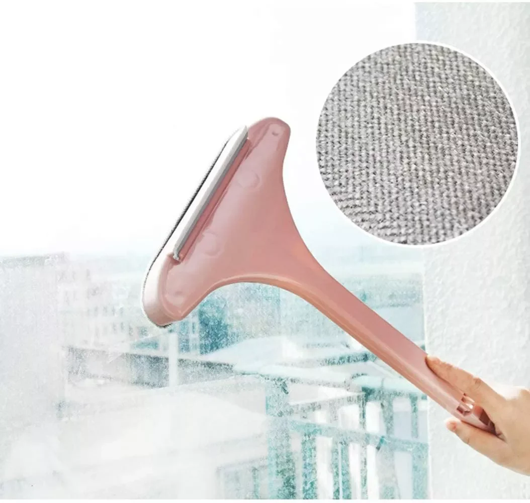 

Window Brush and Squeegee Window Screen Cleaner Brush Lint Brush Window Glass Cleaning Tool Multifunctional Cleaning Brush
