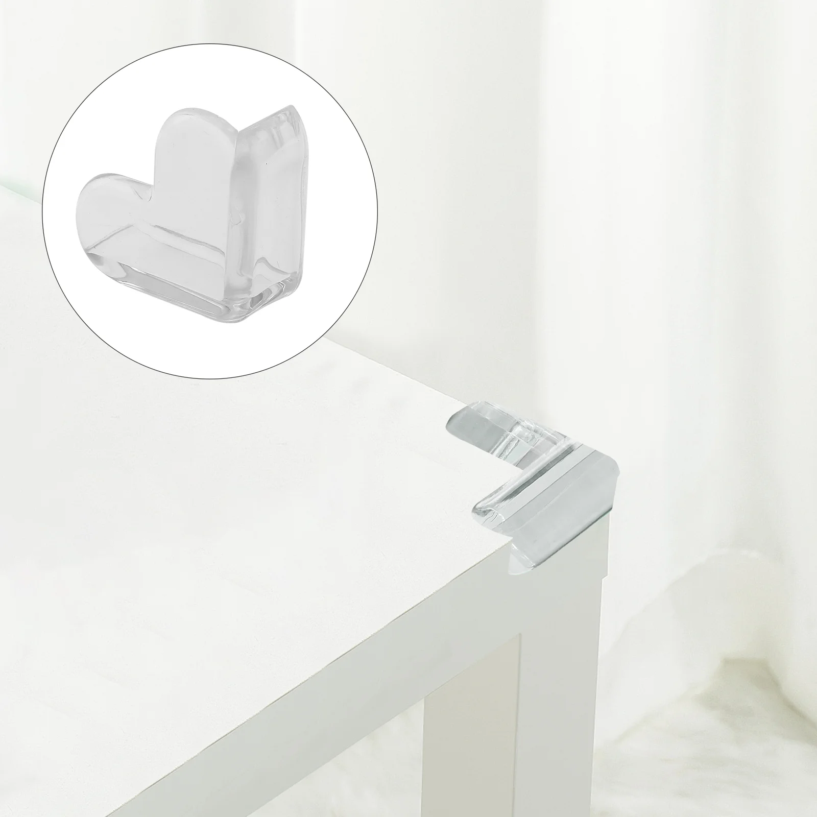 

Corner Baby Protector Covers Guards Protectors Edges Safety Table Proofing Headproducts Bumper Silicone Furniture Pads Clear