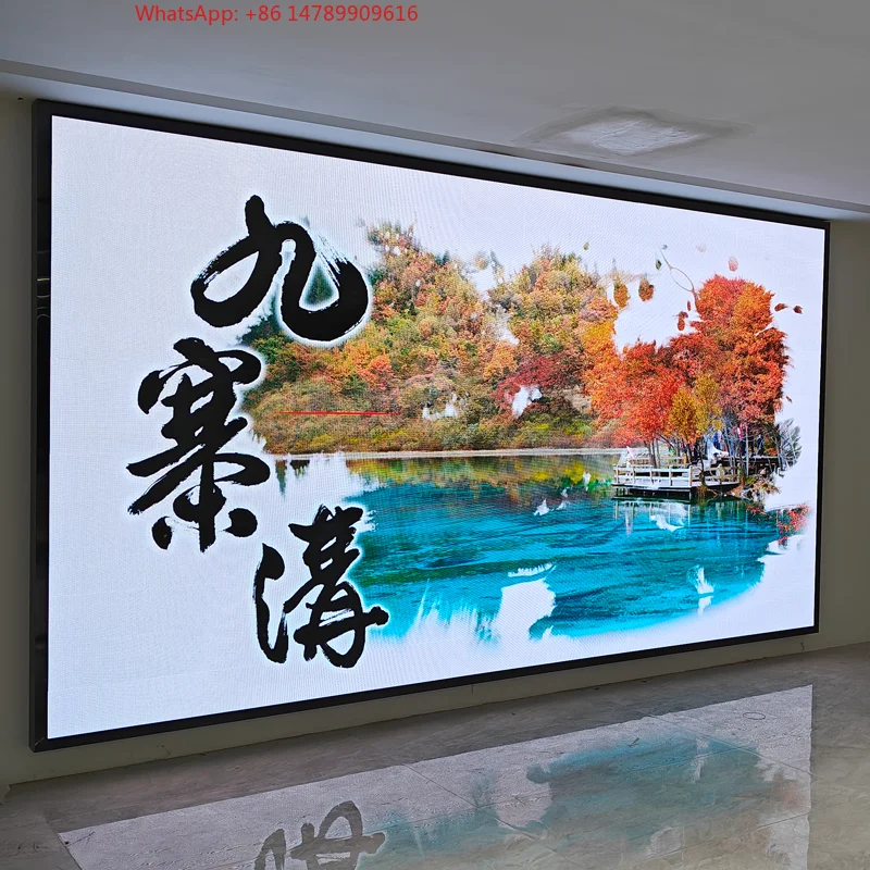 Фото Светодиодная цифровая видеостена Nationvision LED P0.93-P2.5: ультратонкая внутренняя LED-панель с классом защиты IP43, разрешением 4K, для стационарной установки №1