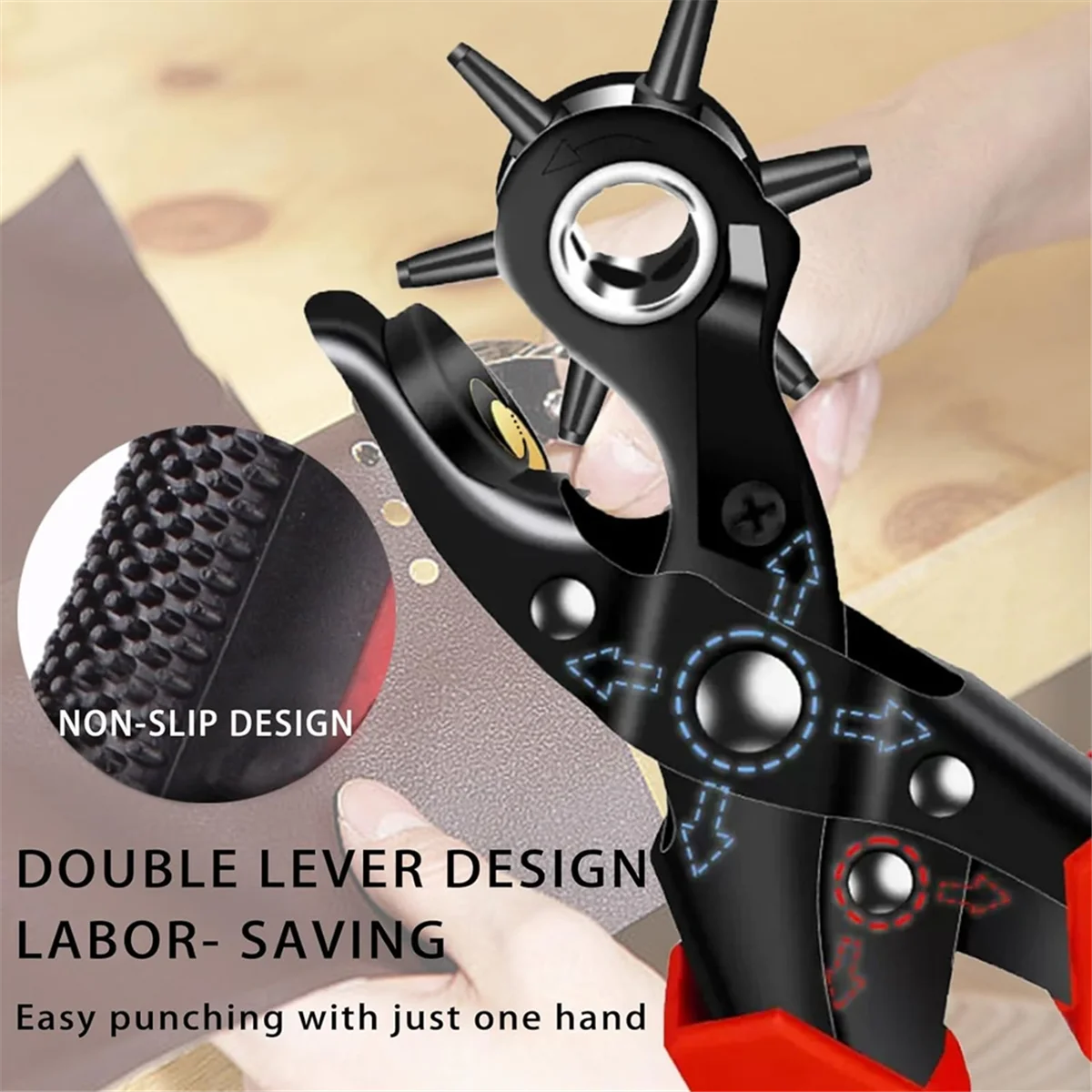 Набор дыроколов для кожи сверхмощный роторный дырокол точные многоразмерные