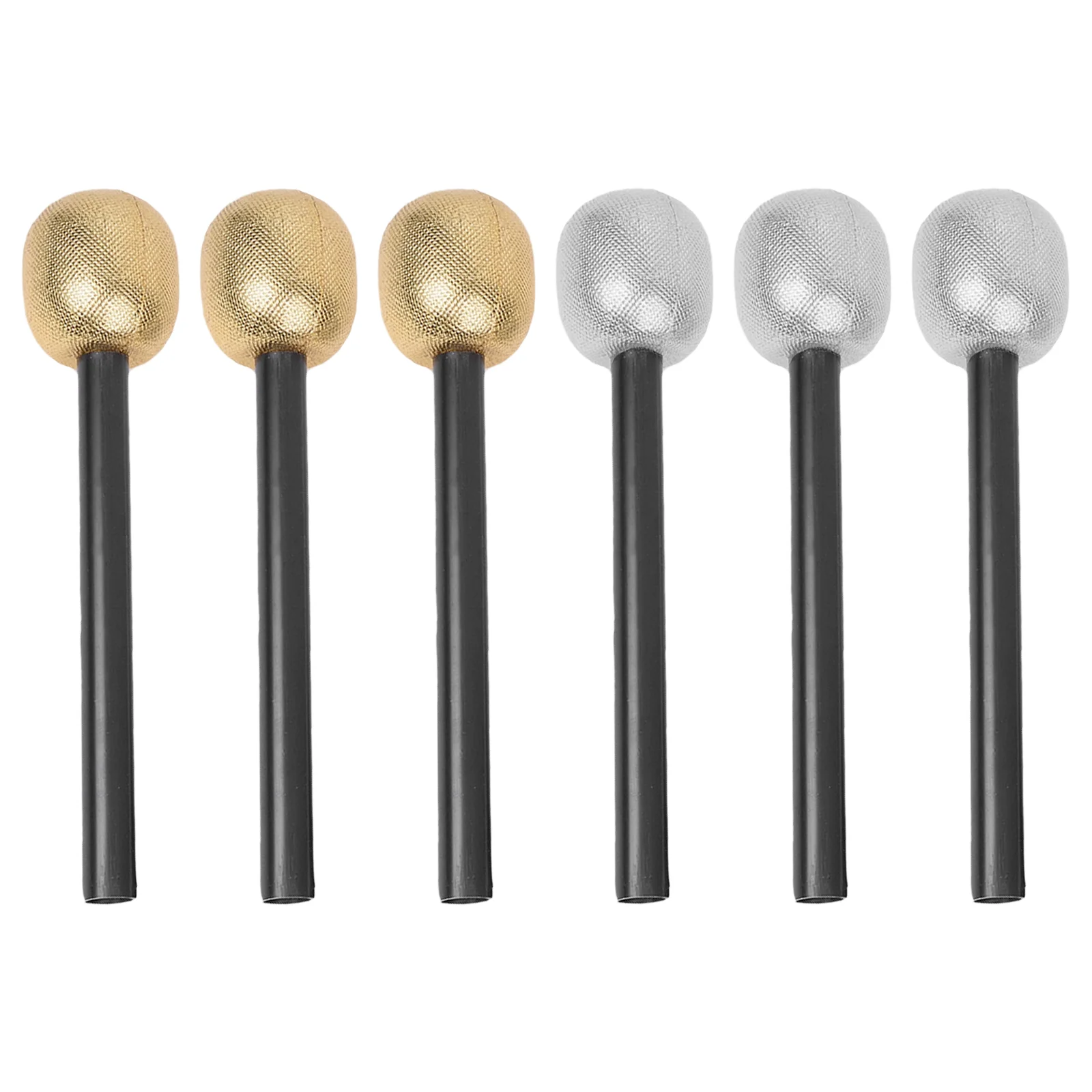 

Microphone Kidsmic Costume Pretend Toysprop Fakepropsstar Party Play Glitter Cosplay Simulation Microphones Echo Supplies