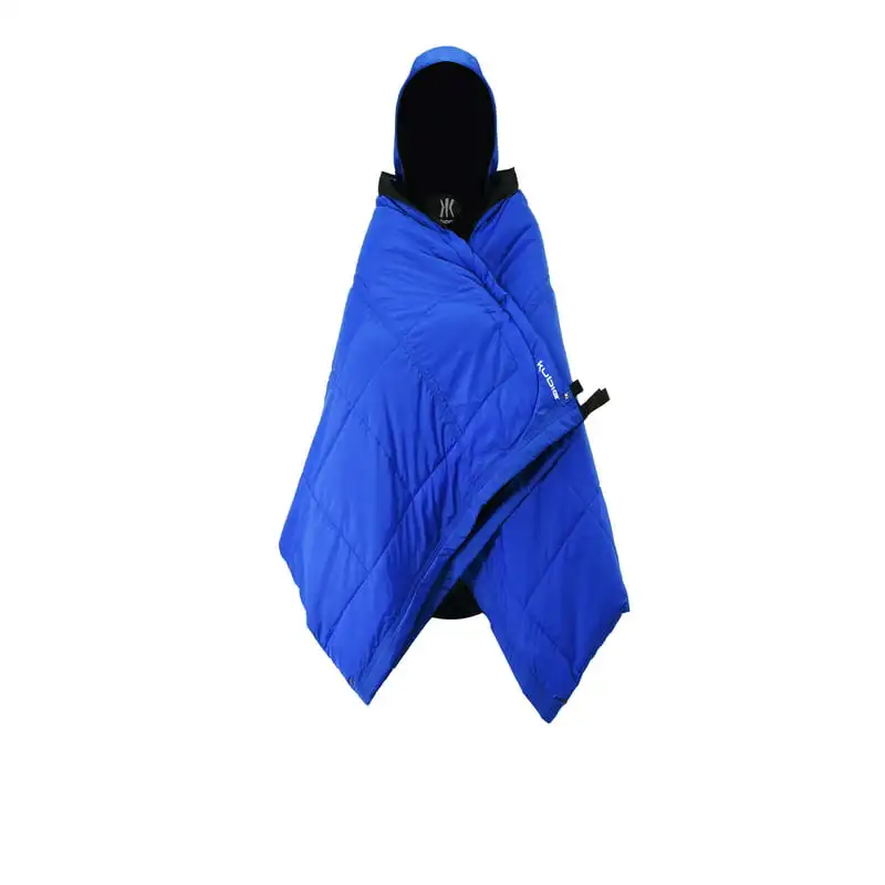 

Versatile, Multi-Use Outdoor Blanket Configures into Hammock, Sleeping Bag, Poncho, and Shade , Maldives Blue, Size 86.6" L x 67