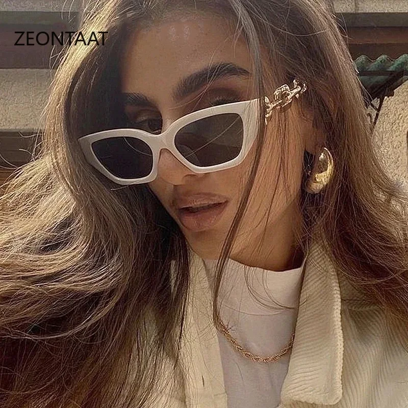 

Luxury Brand cateye Sunglasses 2022 New Ladies Men's Large Frame Sunglasses Premium Women's Glasses UV400 Oculos De Sol