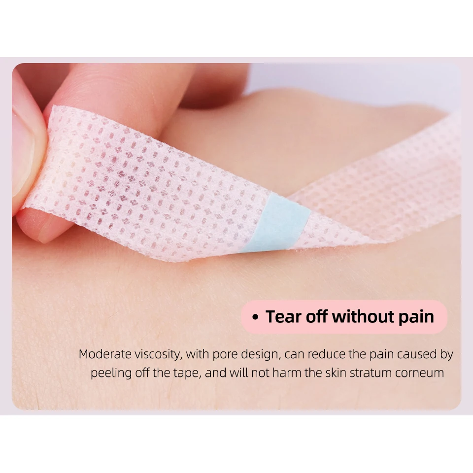 1/5 шт. Нетканая силиконовая гелевая лента чувствительная кожа Цветная Клейкая