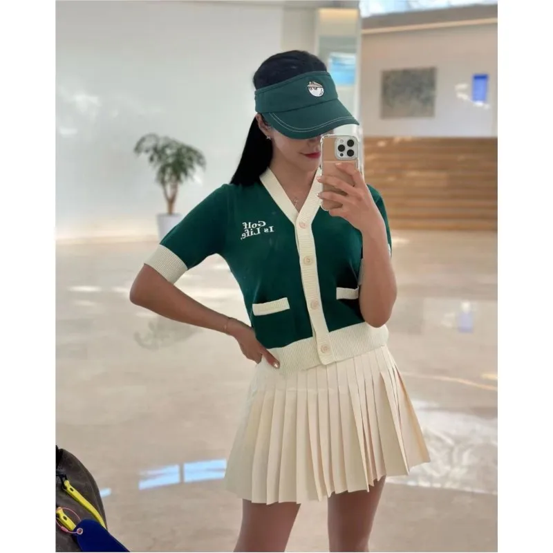 Women's Short Sleeve Cardigan Sweater Elegant Cardigan Lightweight Sweaters