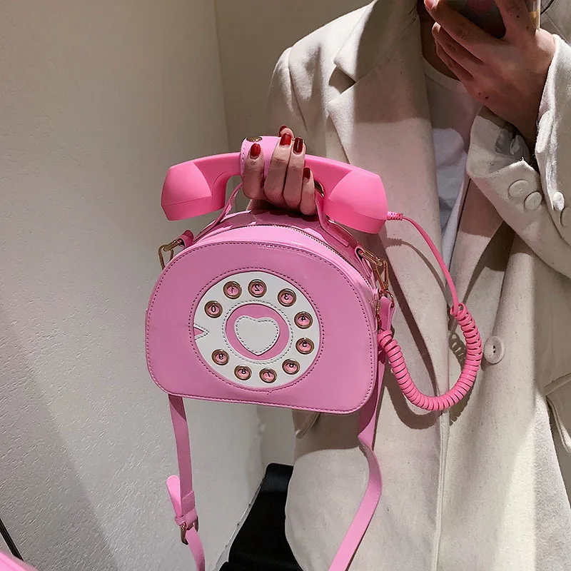 Girls Funny Personality Digital Simulation Phone Shape Messenger Bag Female Cute Shoulder Bag Fashion Crossbody Bag