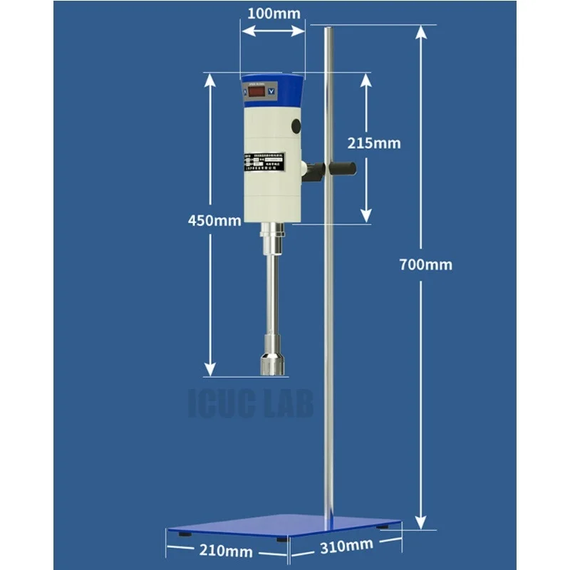 FJ300-SH 13L цифровой миксер для косметики с высоким сдвигом эмульгирования крема