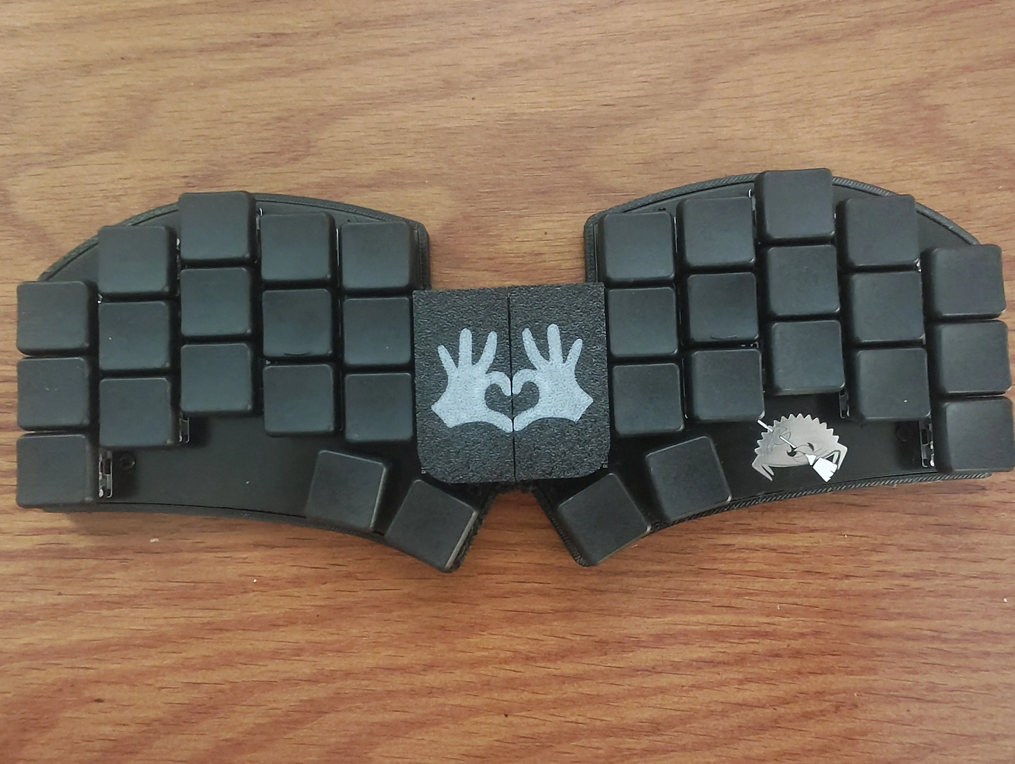 Раскладная клавиатура Ferris раздельная 34 клавиши низкая ось индивидуальная 3