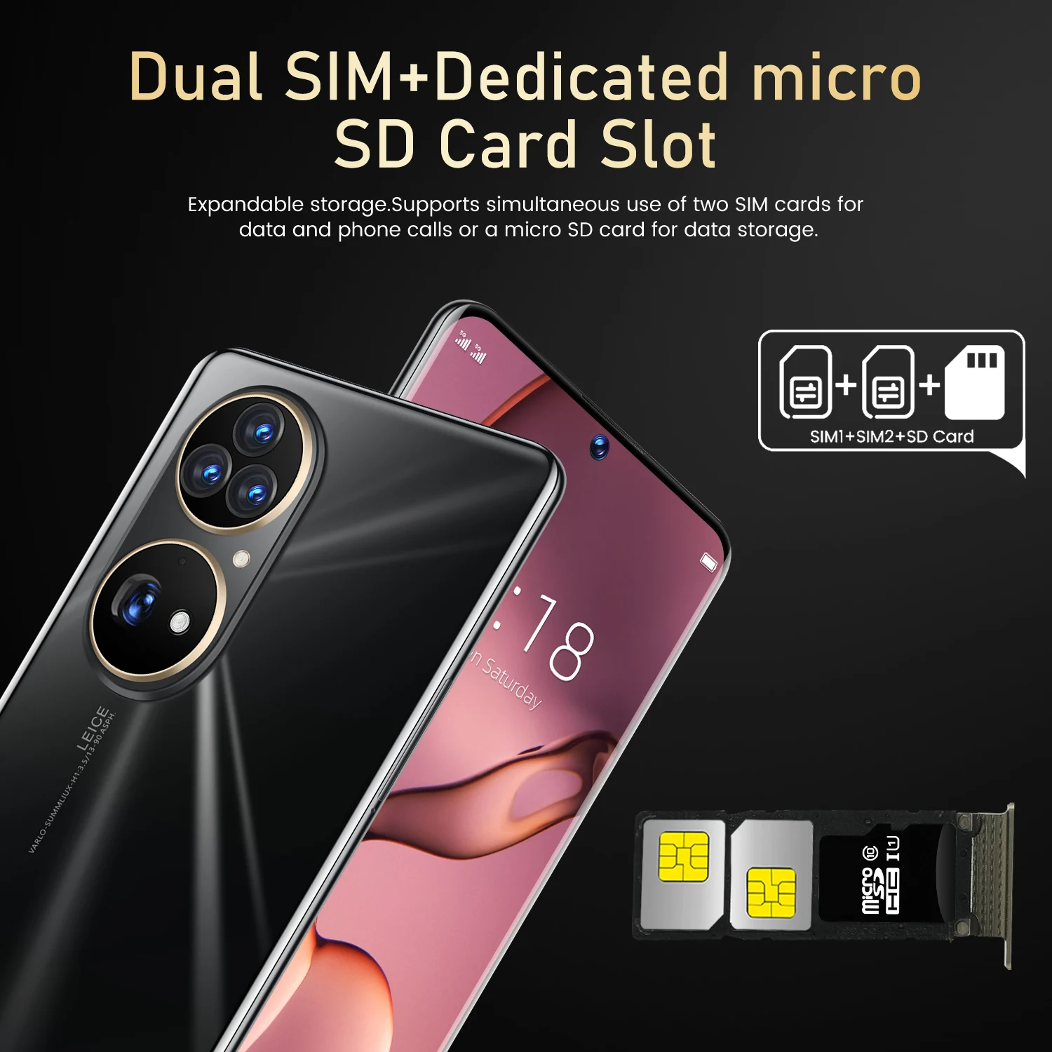 Смартфон P50 Pro 16 + ТБ 7 3 дюйма HD экран |