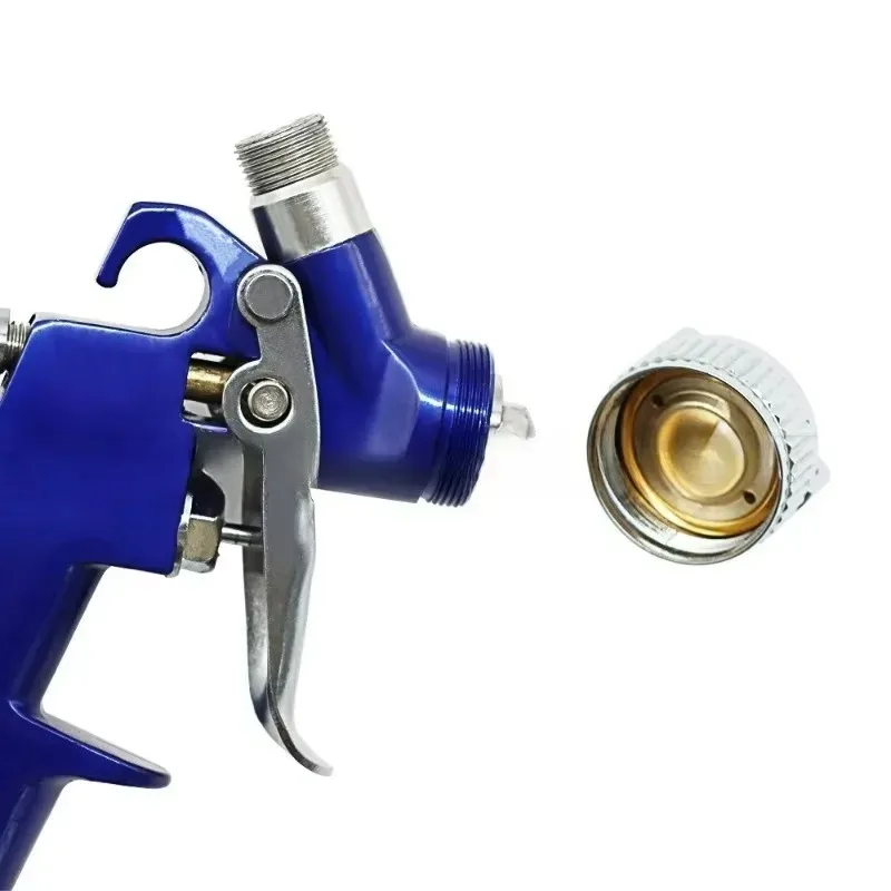 Фото Tiy Mini Pistola De Pintura HVLP Profesional, Aerógrafo Para Pintar, Herramienta Neumática, H-2000 De Boquilla De 0,5 мм/0,8 мм/1. №2