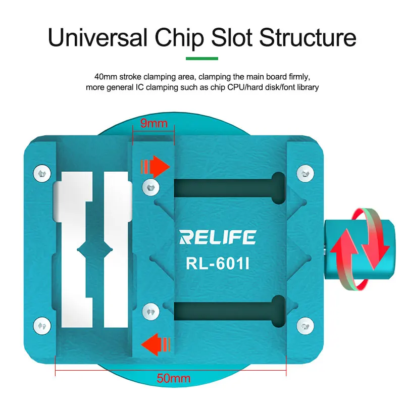 RELIFE RL-601I Мини-многофункциональный ремонтный вращающийся приспособление для