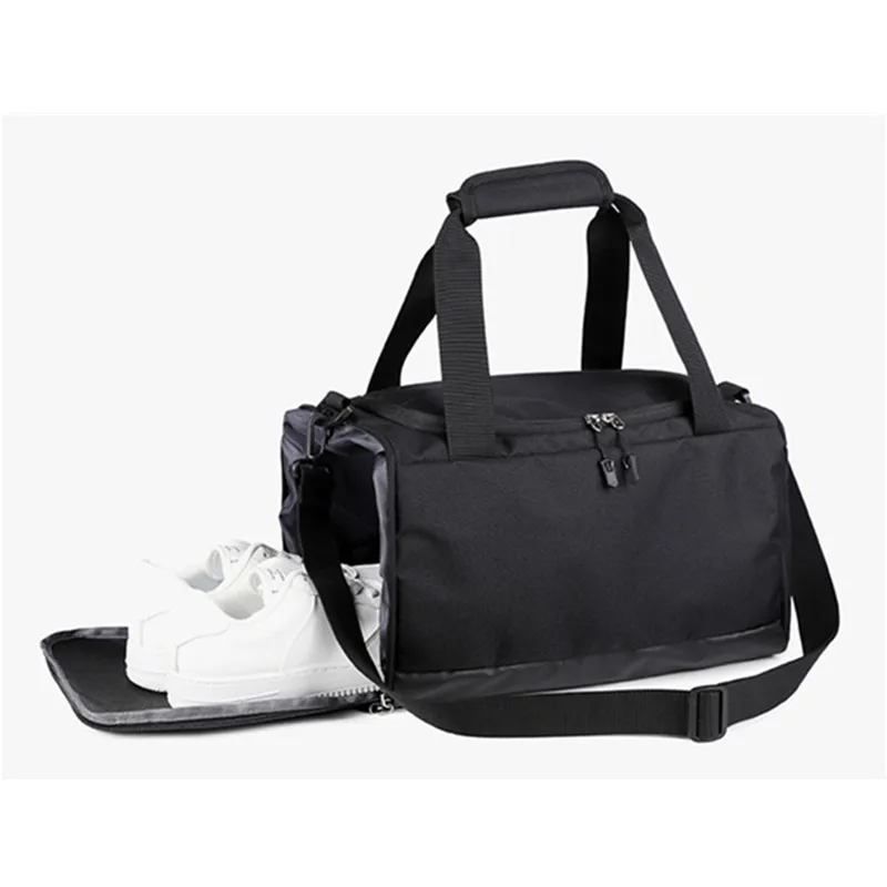 Спортивные сумки для мужчин Женская дорожная сумка с карманом обуви женская