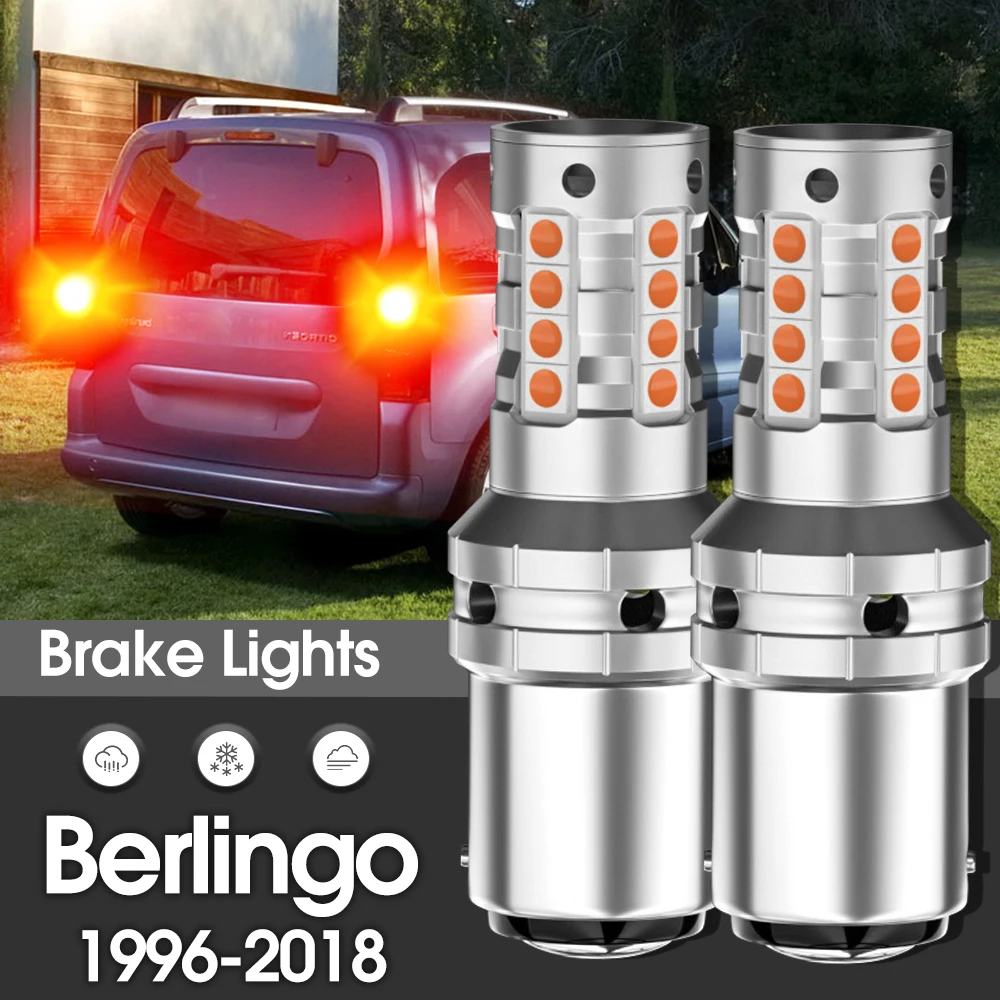 LECIBUBI Canbus аксессуары для задних противотуманных фар Citroen Berlingo 1996-2018 стоп-сигналы