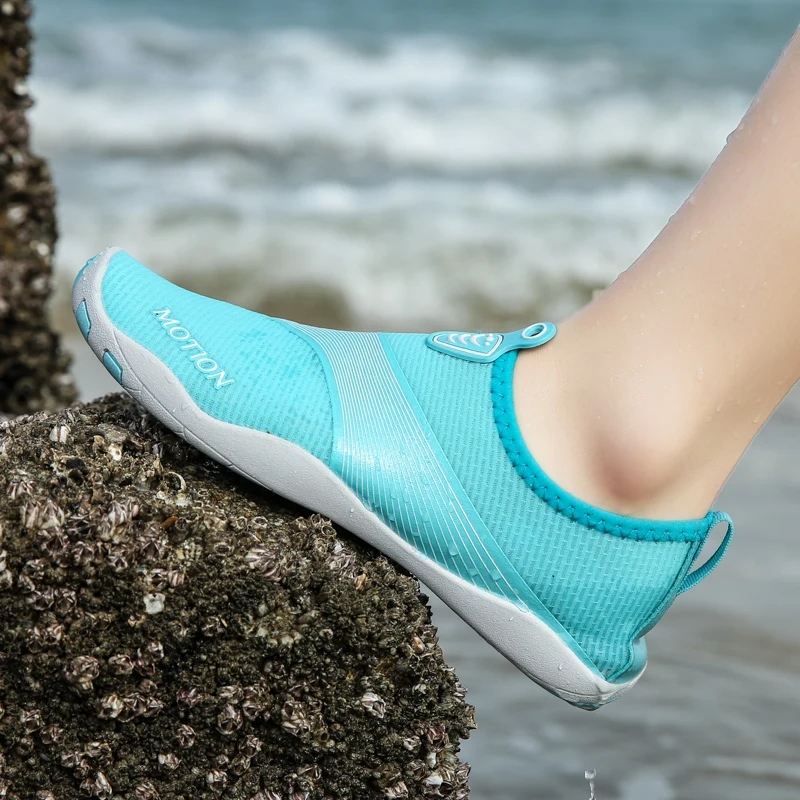 Soft Flat Quick-Dry Sport Water Shoes Women Sneaker Aqua Shoes Mans Footwear For Swimming Driving Beach Wading Fishing Fitness