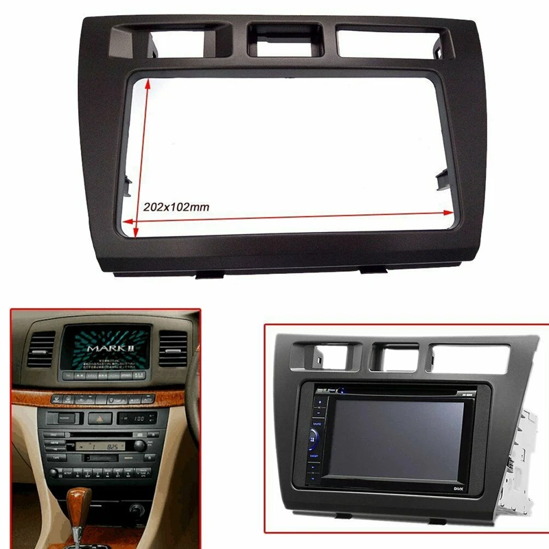 Автомобильный радиоприемник Fascia Для Toyota Mark Ii Jzx110 Verossa комплект стереоприборной