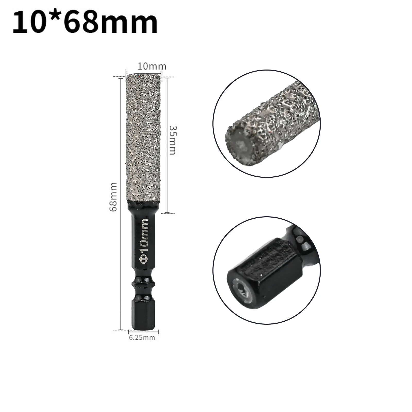 

DAZZLEEX Сухое сверло для плитки 6-12 мм