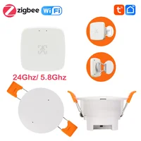 Датчик присутствия человека Zigbee WiFi 24/5.8 ГГц