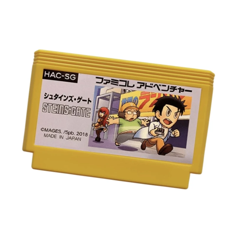 

Steins Gate English Game Cartridge for FC Console 60Pins Video Game Card