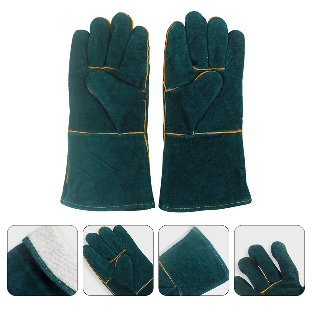 

1 Pair Protective Anti-bite Glove Reptile Playing Protective Equipment Glove