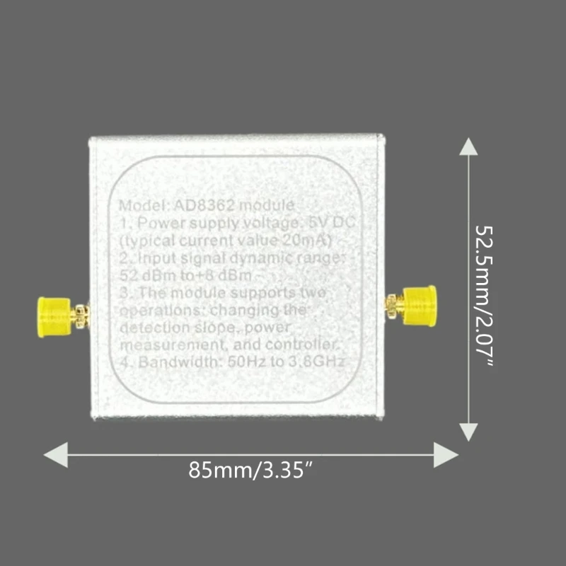 Измеритель радиочастотной мощности от 50 Гц до 3 8 ГГц -52 дБм плата модуля измерения