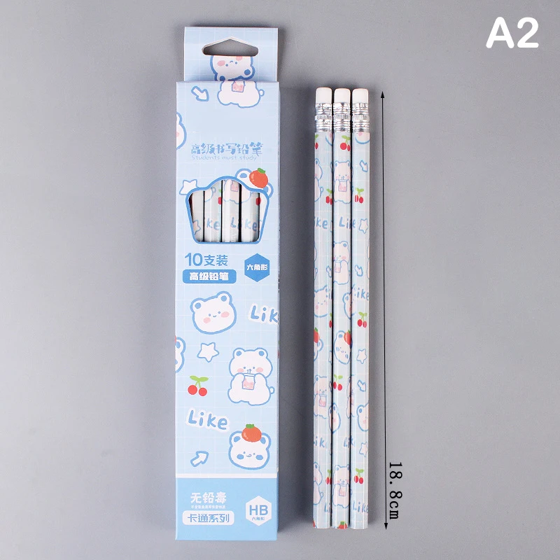 

Радужные карандаши 10 шт.