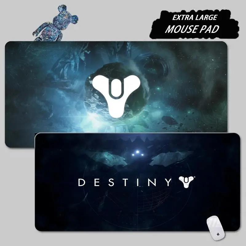Фото Hot game Destiny 2 Mouse Pad Tapetes de Mesa Teclado, Borracha Kawaii, Tapete de Mesa Antiderrapante, XXL,90x40cm №2