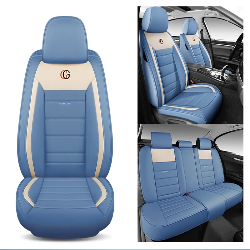 

JSOSFAI Automotive General Leather Seat Cover for Lincoln all models Navigator MKC MKS MKT MKX MKZ car styling auto accessories