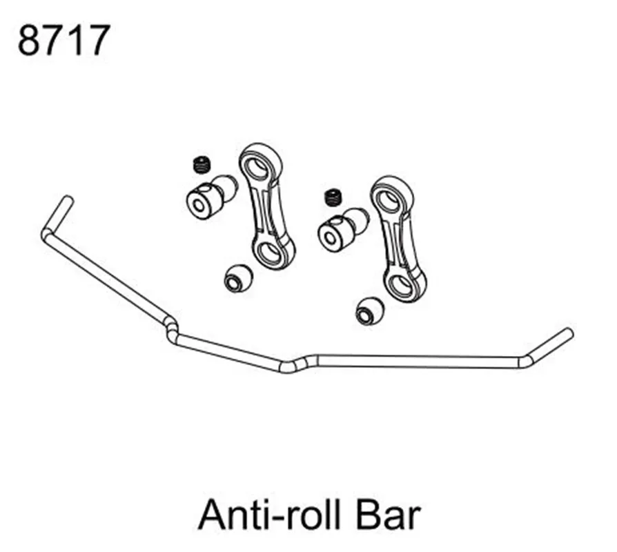 

Детали для нижней Подвески ZD Racing MX-07 1/7 RC Car F/R 8716